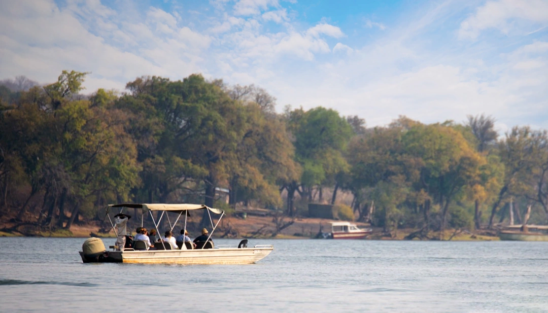 Boating at Erai Backwaters